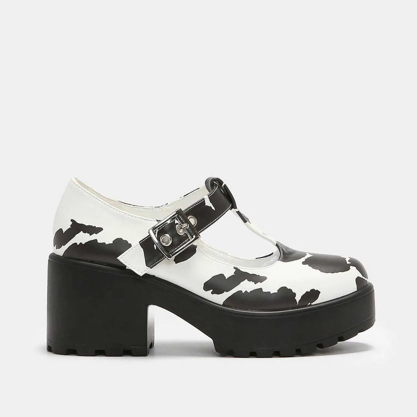 KOI footwear Sai Cow Print Mary Jane Shoes 'Nettie Edition'<Women'S Printed Mary Janes