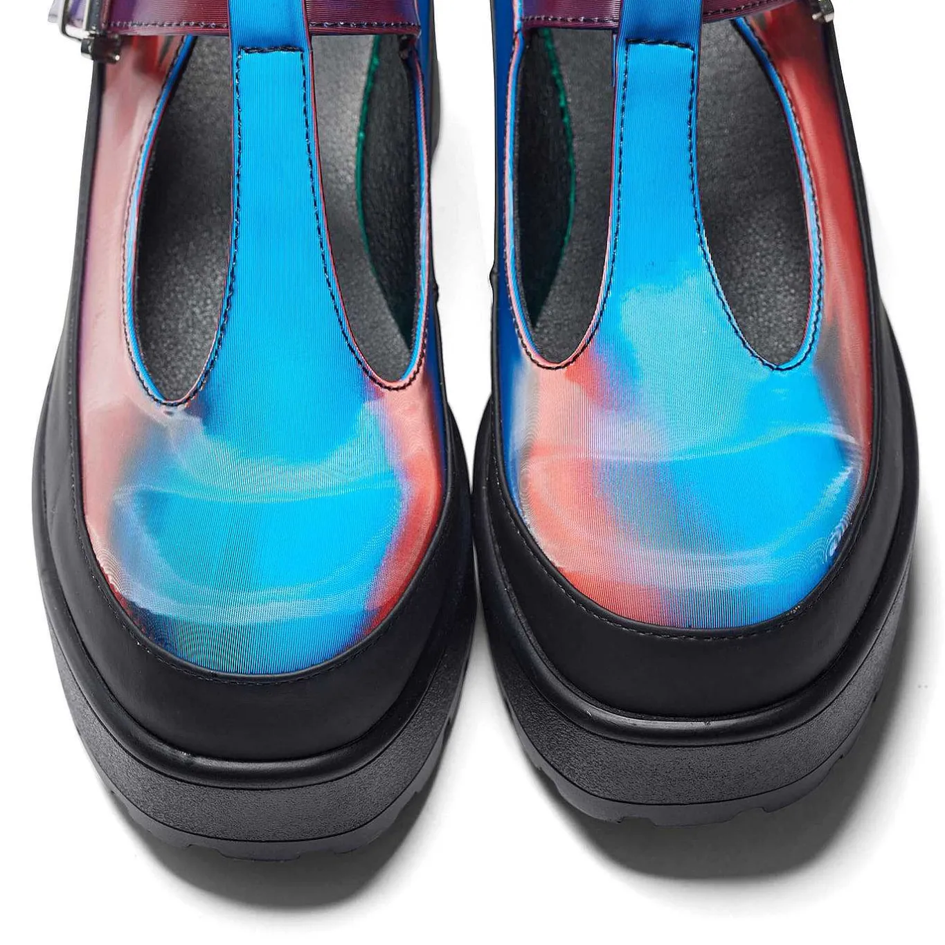 KOI footwear Sai Iridescent Mary Jane Shoes ' Soap Bubbles Edition'<Women'S Colourful Mary Janes