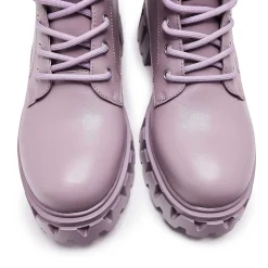 KOI footwear Siren Men'S Tall Lace Up Boots - Berry<Men'S Ankle Boots