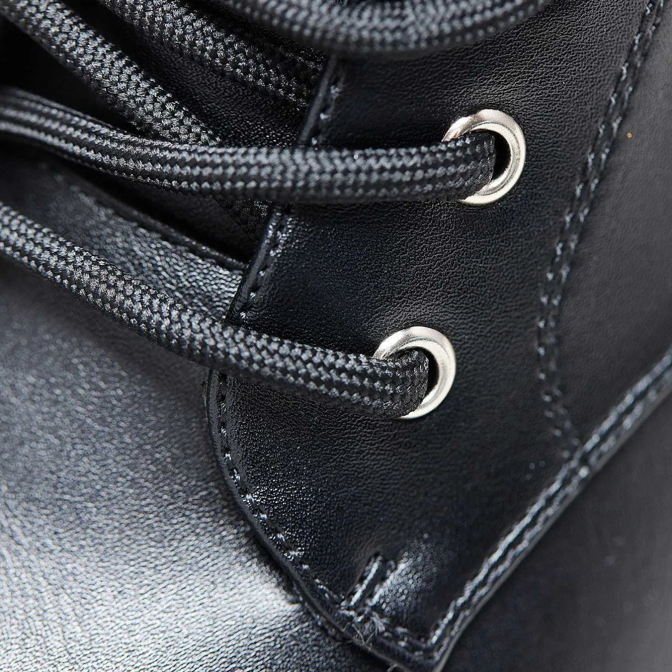 KOI footwear Siren Tall Lace Up Boots - Black<Women'S Calf Boots