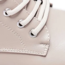 KOI footwear Siren Tall Lace Up Boots - Dust<Women'S Platform Boots