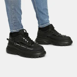KOI footwear Takeda Men'S Sword Trainers<Men'S Black Trainers