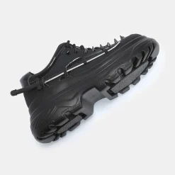 KOI footwear Takeda Men'S Sword Trainers<Men'S Black Trainers