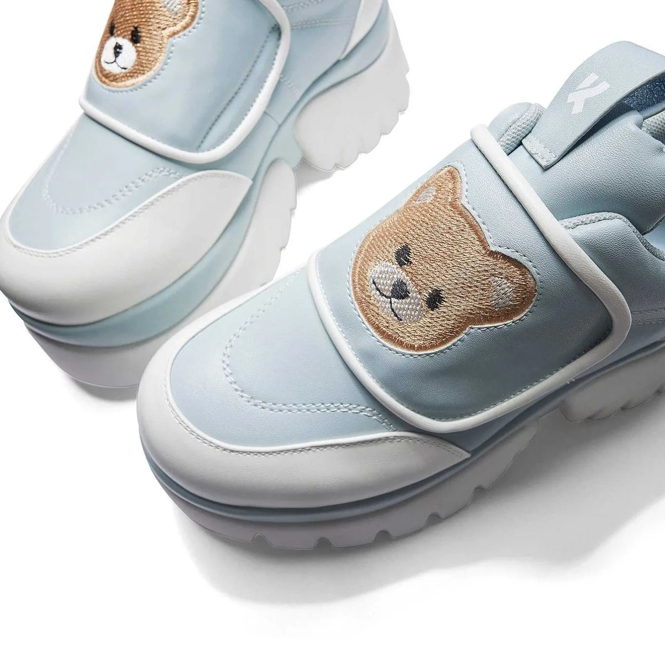 KOI footwear Teddy Sura Blue Vilun Platform Trainers<Women'S Chunky Trainers