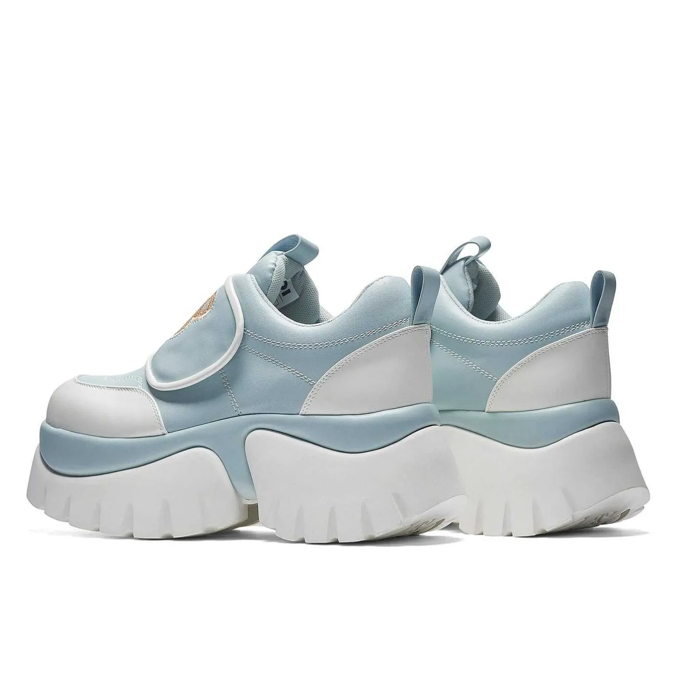 KOI footwear Teddy Sura Blue Vilun Platform Trainers<Women'S Chunky Trainers
