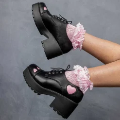 KOI footwear Tennin Heart Shoes<Women'S The Platform Shoe