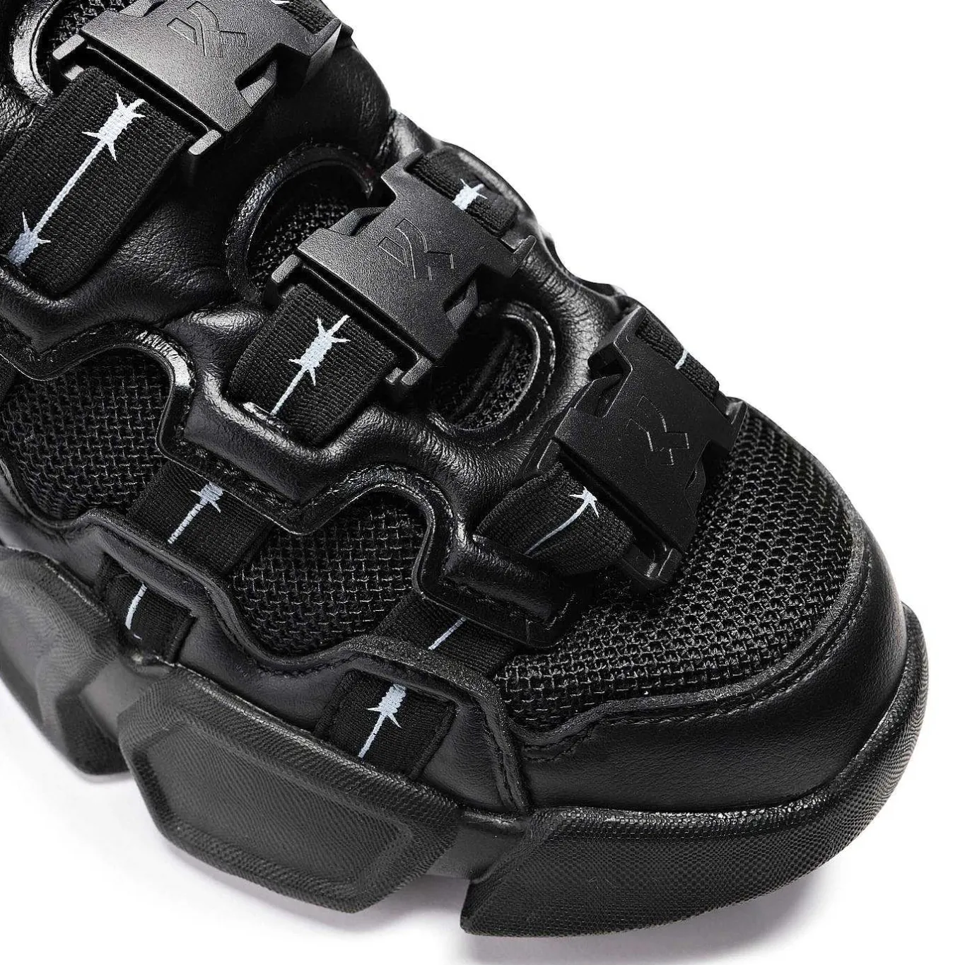 KOI footwear The Beast Men'S Black Wire Trainers<Men'S Black Trainers