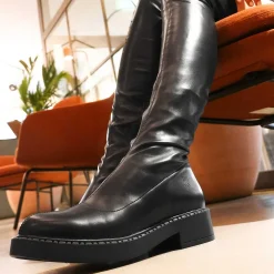 KOI footwear The Commander Plus Size Thigh High Boots<Women'S Platform Boots