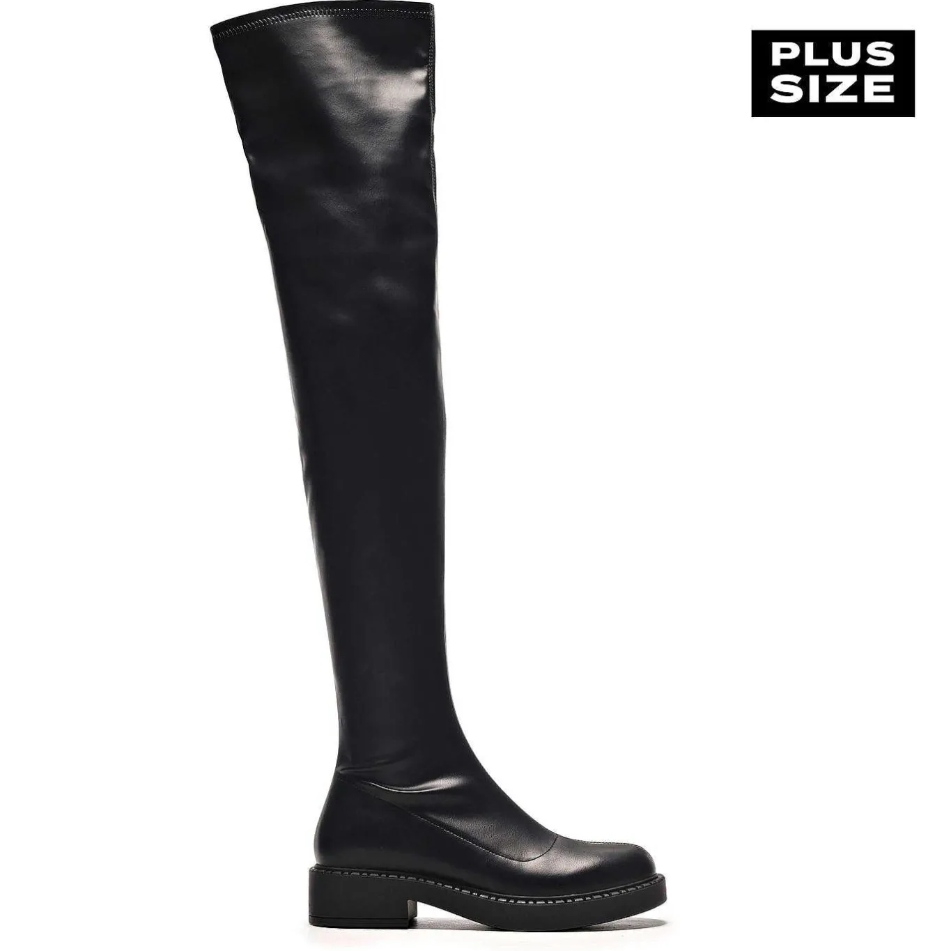 KOI footwear The Commander Plus Size Thigh High Boots<Women'S The Platform Boot