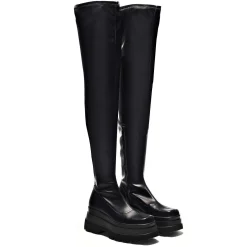 KOI footwear The Elevation Plus Size Thigh High Boots<Women'S Platform Boots