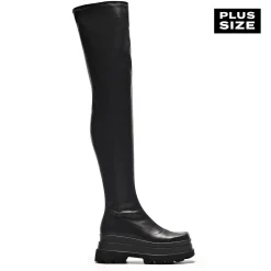 KOI footwear The Elevation Plus Size Thigh High Boots<Women'S Long Boots