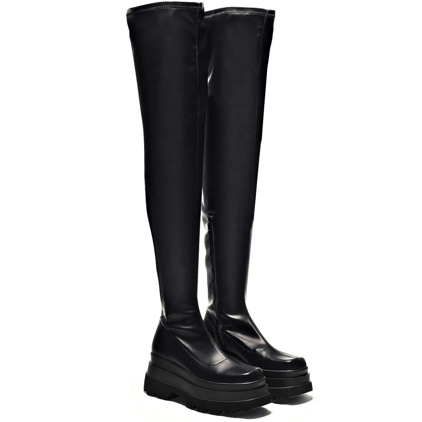 KOI footwear The Elevation Plus Size Thigh High Boots<Women'S Long Boots