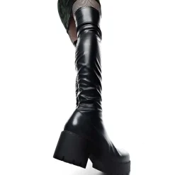 KOI footwear The Harmony Plus Size Thigh High Boots<Women'S Platform Boots