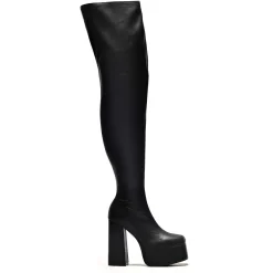 KOI footwear The Redemption Plus Size Thigh High Boots<Women'S Heeled Boots