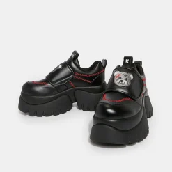 KOI footwear The Terror Of Monakuma Black Vilun Platform Trainers<Women'S Black Trainers
