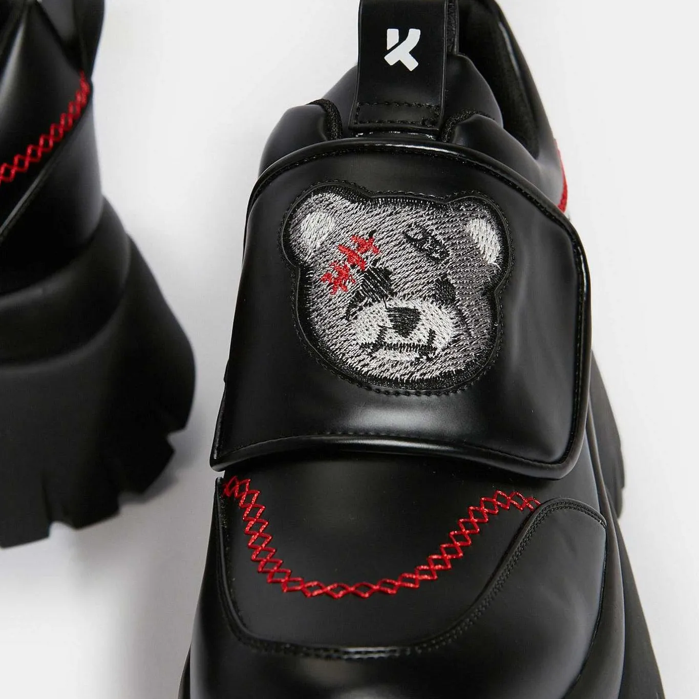 KOI footwear The Terror Of Monakuma Black Vilun Platform Trainers<Women'S Black Trainers