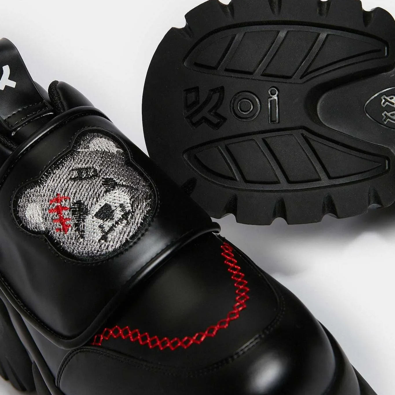 KOI footwear The Terror Of Monakuma Black Vilun Platform Trainers<Women'S Black Trainers