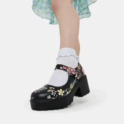 KOI footwear Tira Mary Jane Shoes 'Floral Edition'<Women'S Printed Mary Janes