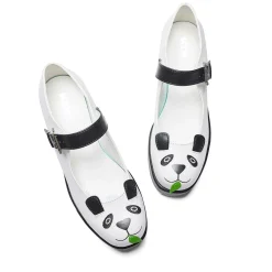 KOI footwear Tira Mary Jane Shoes 'Pondering Panda Edition'<Women'S Heeled Mary Janes