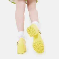 KOI footwear Tira Mary Jane Shoes 'Sunshine Yellow Edition'<Women'S Colourful Mary Janes