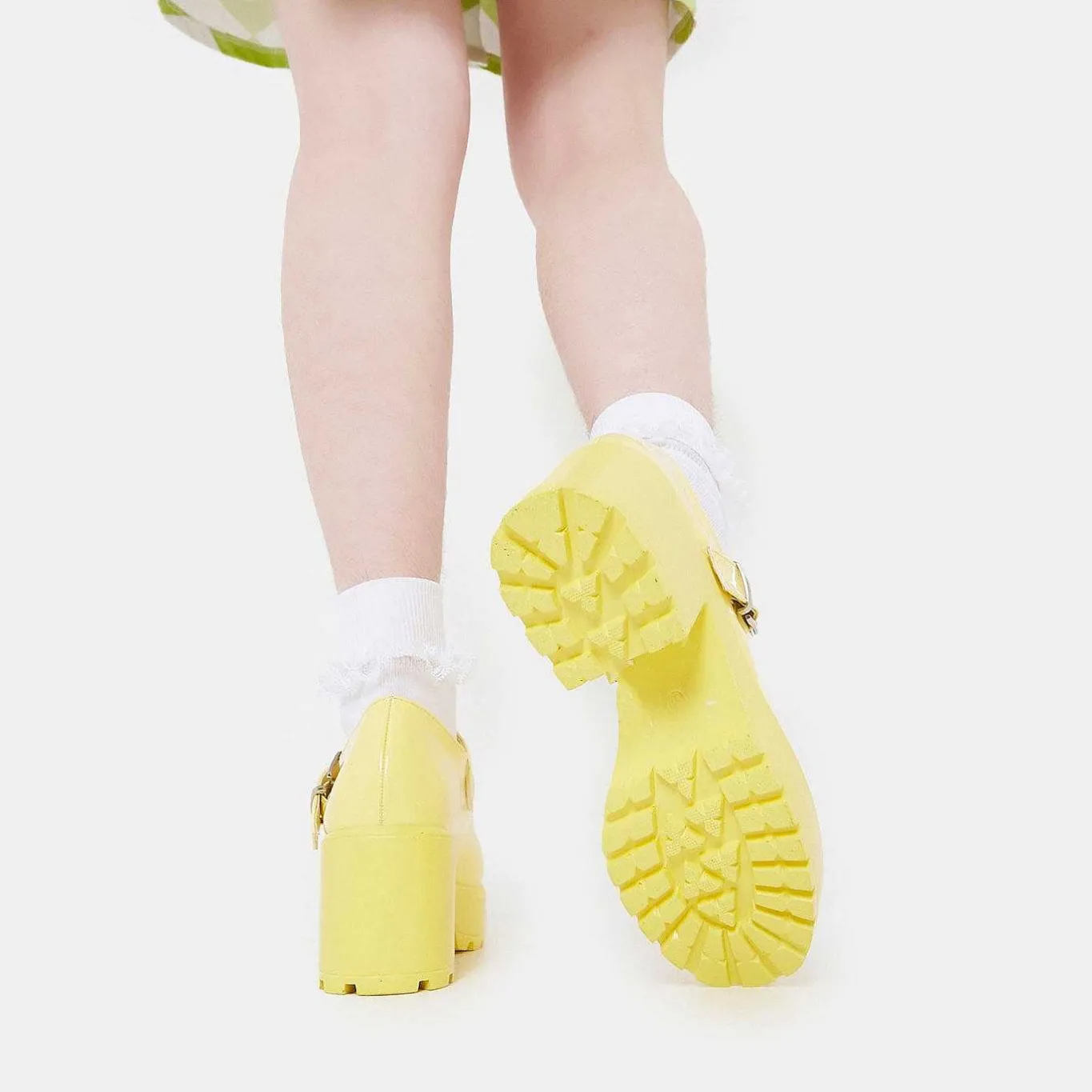 KOI footwear Tira Mary Jane Shoes 'Sunshine Yellow Edition'<Women'S Colourful Mary Janes