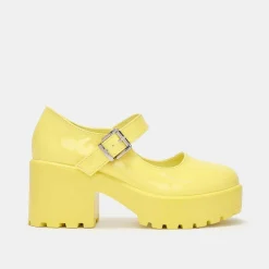 KOI footwear Tira Mary Jane Shoes 'Sunshine Yellow Edition'<Women'S Colourful Mary Janes