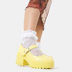 KOI footwear Tira Mary Jane Shoes 'Sunshine Yellow Edition'<Women'S Colourful Mary Janes