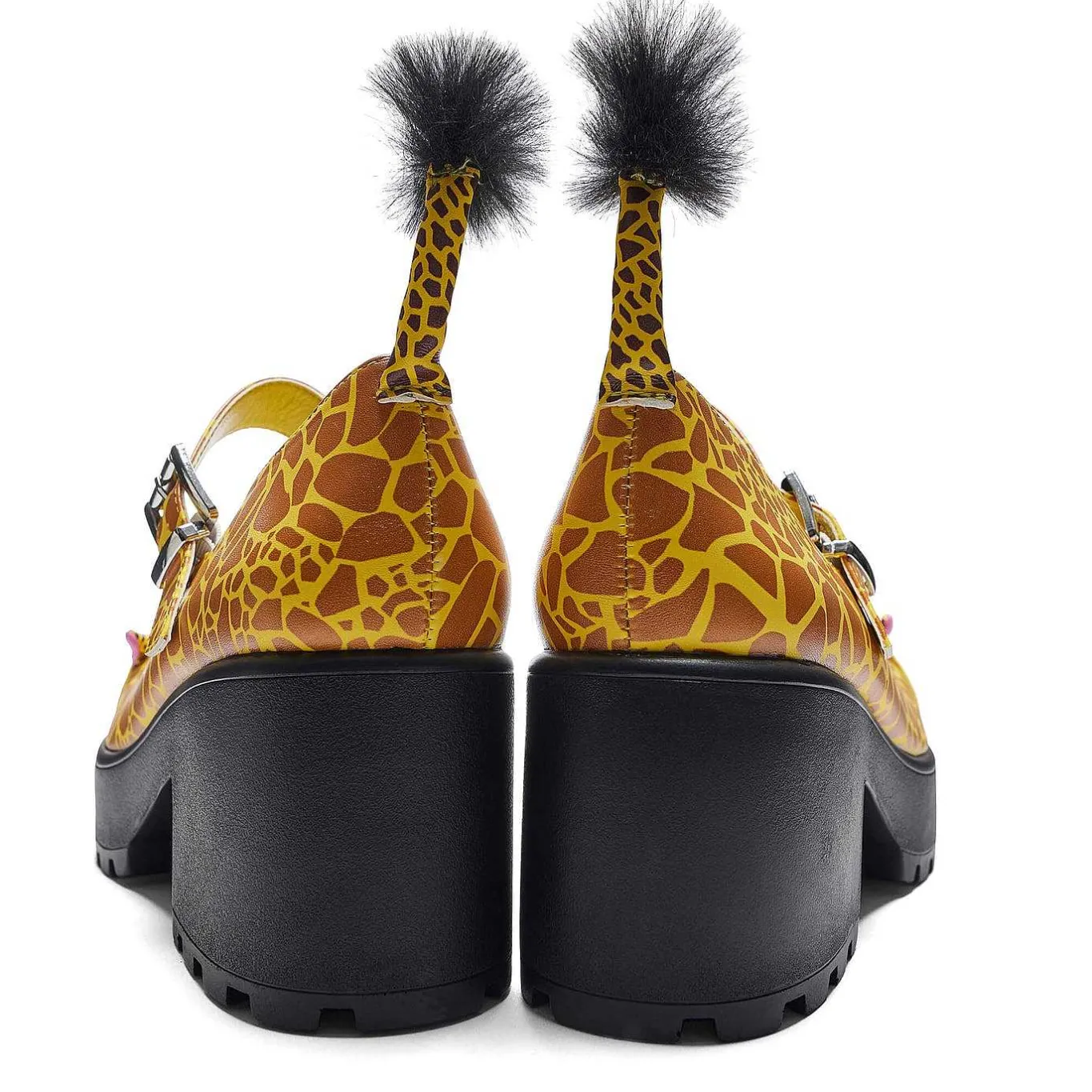 KOI footwear Tira Mary Janes 'Grazing Giraffe Edition' |<Women'S Colourful Mary Janes