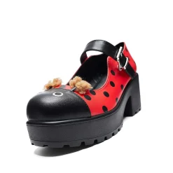 KOI footwear Tira Mary Janes 'Lucky Ladybird Edition' |<Women'S Printed Mary Janes