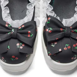 KOI footwear Tira Mary Janes Shoes 'Black Cherry Bakewell Edition'<Women'S Black Mary Janes