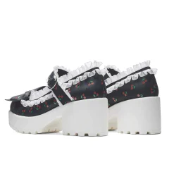 KOI footwear Tira Mary Janes Shoes 'Black Cherry Bakewell Edition'<Women'S Black Mary Janes