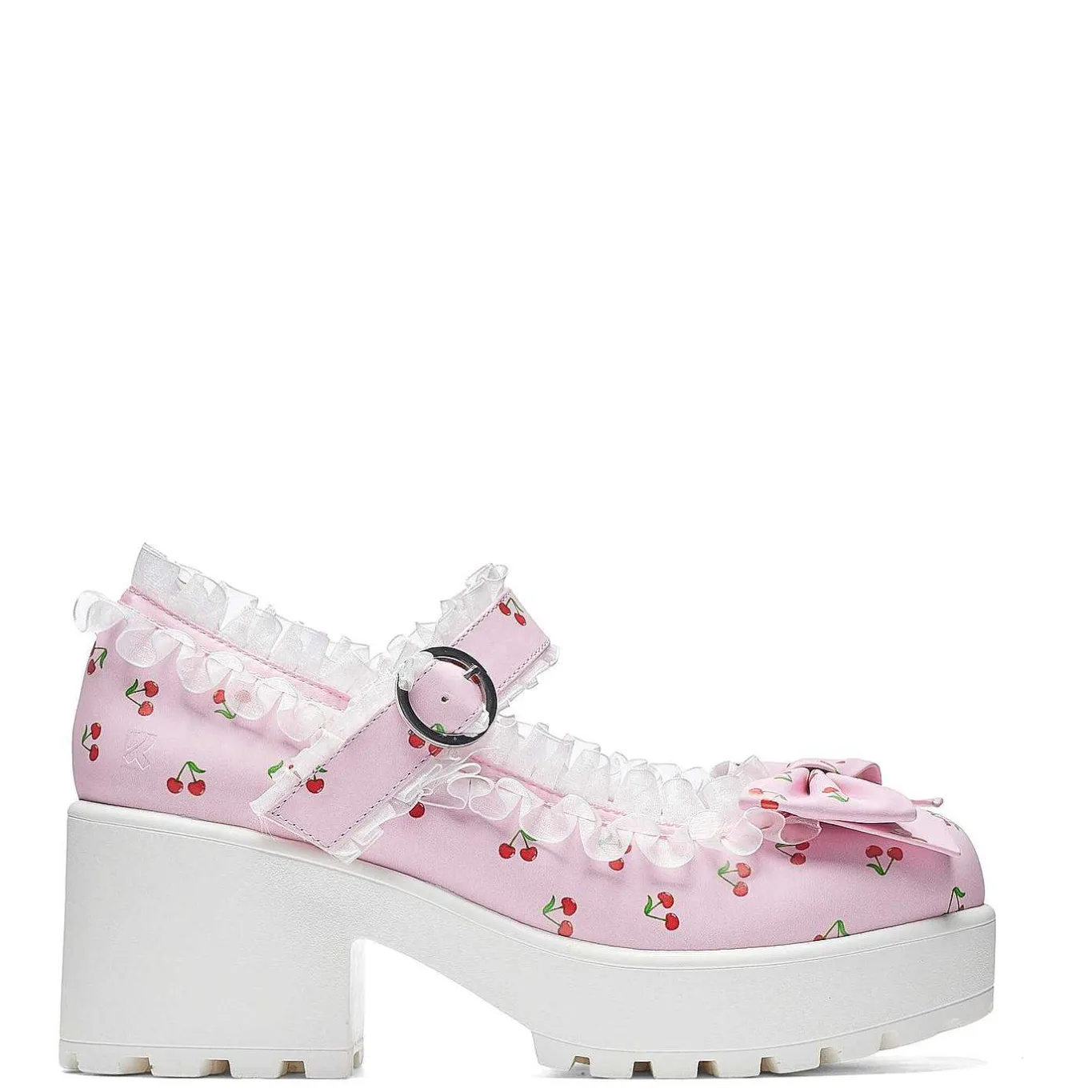 KOI footwear Tira Mary Janes Shoes 'Pink Cherry Bakewell Edition'<Women'S Printed Mary Janes