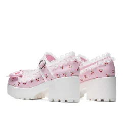 KOI footwear Tira Mary Janes Shoes 'Pink Cherry Bakewell Edition'<Women'S Printed Mary Janes