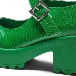 KOI footwear Tira Mary Janes Shoes 'Sassy Snake Edition'<Women'S Animal Mary Janes