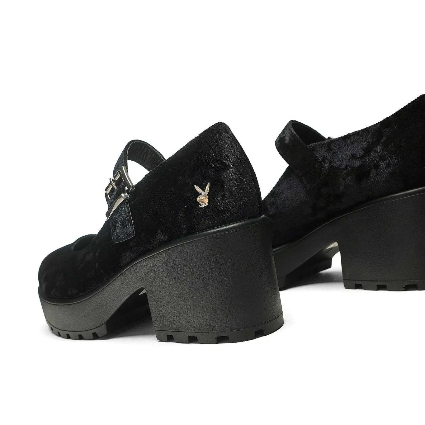 KOI footwear Tira Playboy Mary Janes 'Dark Vigilante Edition' | Playboy X Koi<Women'S Heeled Mary Janes
