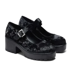 KOI footwear Tira Playboy Mary Janes 'Dark Vigilante Edition' | Playboy X Koi<Women'S Heeled Mary Janes