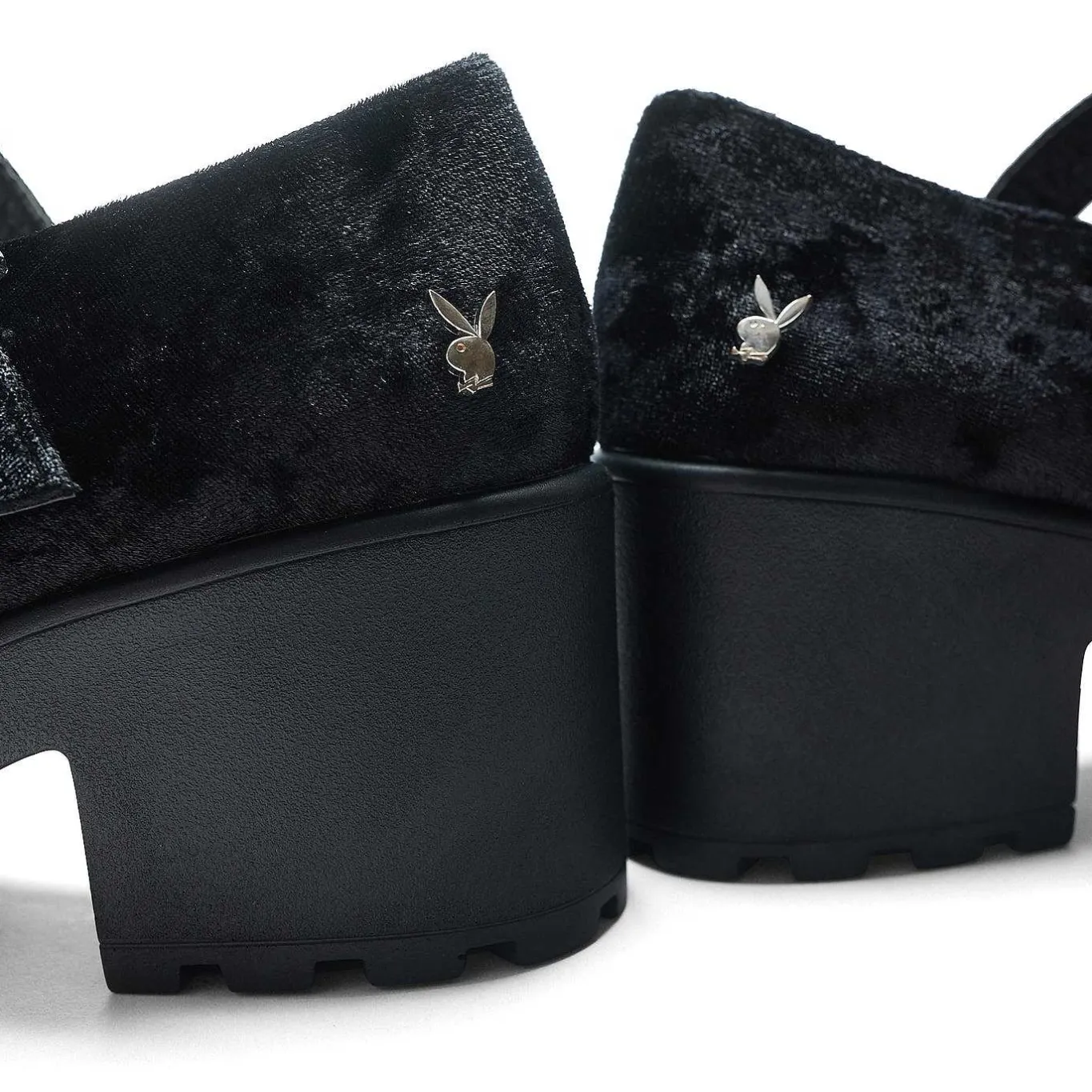 KOI footwear Tira Playboy Mary Janes 'Dark Vigilante Edition' | Playboy X Koi<Women'S Heeled Mary Janes