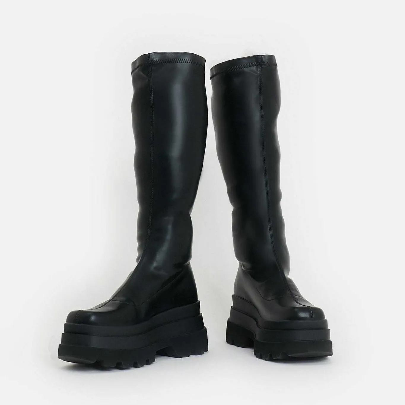 KOI footwear Tolan Trident Knee High Boots<Women'S Platform Boots