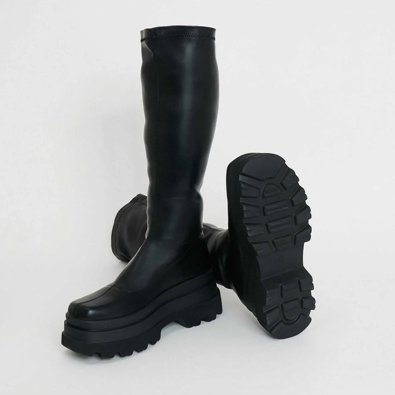 KOI footwear Tolan Trident Knee High Boots<Women'S Platform Boots