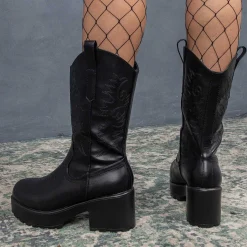 KOI footwear Wintu Long Chunky Western Boots<Women'S The Long Boot