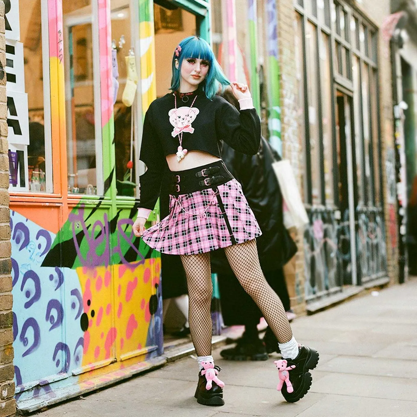 KOI footwear Yami Tartan Skirt<Women'S Clothing
