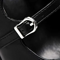 KOI footwear Zeba Black Platform Heels<Women'S Heeled Mary Janes